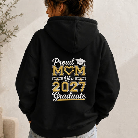 Proud Mom of a 2027 Graduate Embroidery Design – Graduation Mom Class of 2027 Machine Embroidery File Embroidery/Applique DESIGNS PatternFeed8 