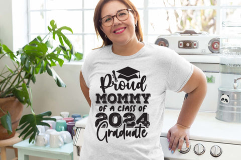 Proud mommy of a class of 2024 graduate svg, Graduation t shirt svg, Graduation 2024, Proud graduation 2024 svg, Class of 2024 svg, Funny graduation svg, Graduate cut files, Graduation mug svg SVG Isabella Machell 