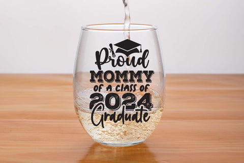 Proud mommy of a class of 2024 graduate svg, Graduation t shirt svg, Graduation 2024, Proud graduation 2024 svg, Class of 2024 svg, Funny graduation svg, Graduate cut files, Graduation mug svg SVG Isabella Machell 
