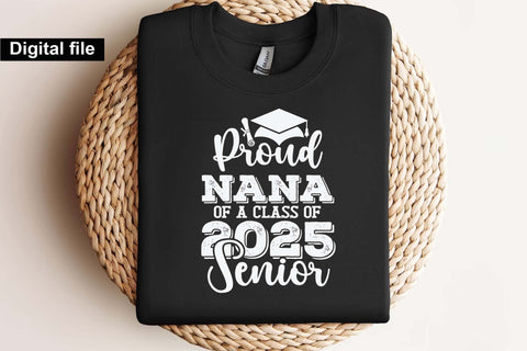 Proud nana of a class of 2025 Senior, Senior graduation t shirt svg SVG Isabella Machell 