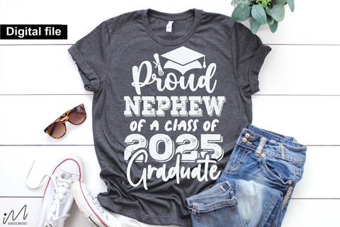 Proud nephew of a class of 2025 graduate, nephew t shirt svg SVG Isabella Machell 
