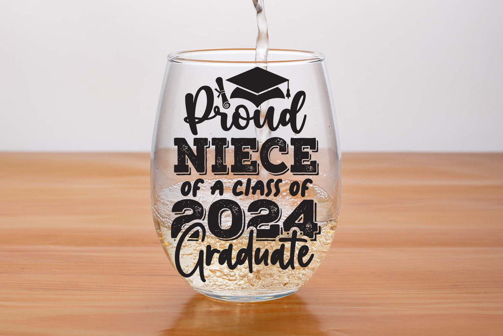 Proud niece of a class of 2024 graduate svg, Niece graduation svg ...