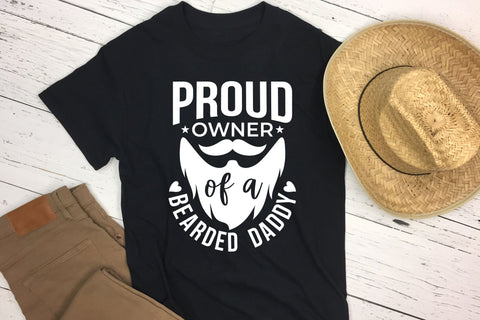 Proud Owner of a Bearded Daddy, Fathers Day SVG SVG CraftLabSVG 