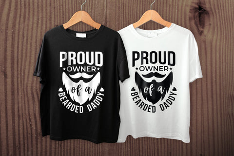 Proud Owner of a Bearded Daddy, Fathers Day SVG SVG CraftLabSVG 