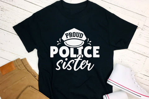 Proud Police Sister, Police Sayings SVG SVG CraftLabSVG 