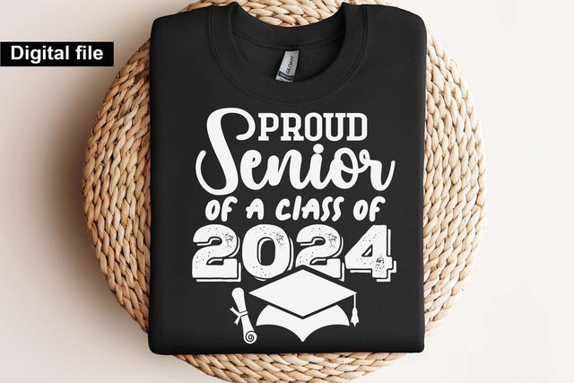 Proud senior of a class of 2024 svg, senior 2024 svg, senior t shirt svg, senior graduation svg, SVG Isabella Machell 