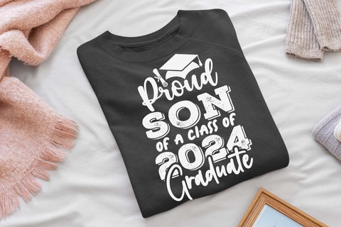 Proud son of a class of 2024 graduate svg, Graduation t shirt svg, Graduation 2024, Proud graduation 2024 svg, Class of 2024 svg, Funny graduation svg, Graduate cut files, Graduation mug svg, proud son t shirt svg, SVG Isabella Machell 