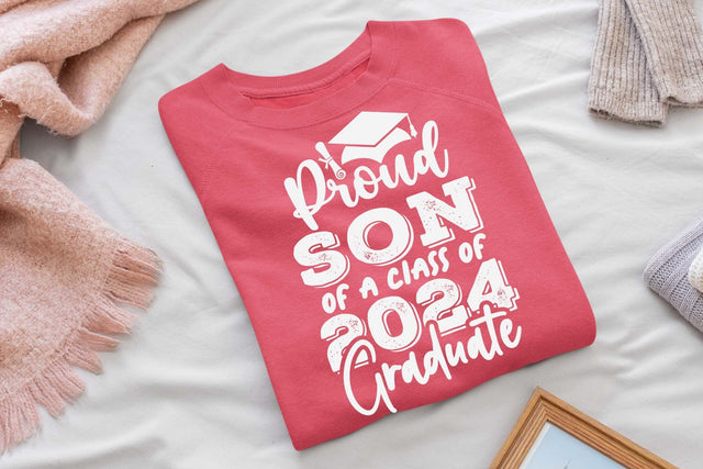 Proud son of a class of 2024 graduate svg, Graduation t shirt svg, Graduation 2024, Proud graduation 2024 svg, Class of 2024 svg, Funny graduation svg, Graduate cut files, Graduation mug svg, proud son t shirt svg, SVG Isabella Machell 