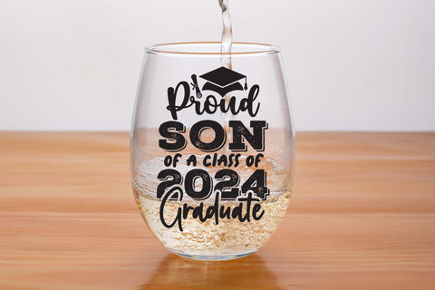Proud son of a class of 2024 graduate svg, Graduation t shirt svg, Graduation 2024, Proud graduation 2024 svg, Class of 2024 svg, Funny graduation svg, Graduate cut files, Graduation mug svg, proud son t shirt svg, SVG Isabella Machell 