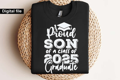 Proud son of a class of 2025 graduate, graduate t shirt svg SVG Isabella Machell 