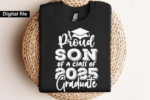 Proud son of a class of 2025 graduate, graduate t shirt svg SVG Isabella Machell 