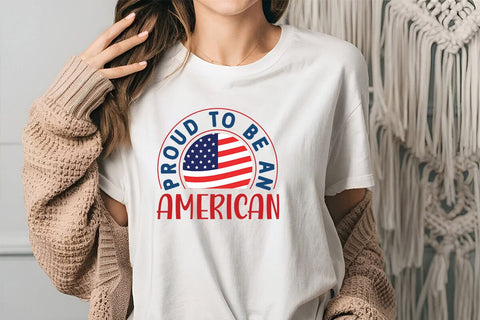 proud to be an american SVG Angelina750 