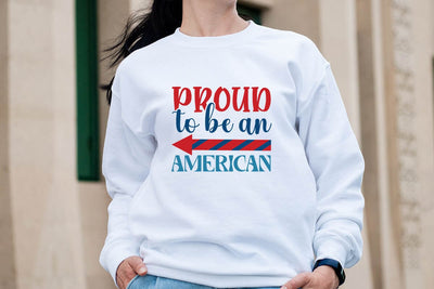 Proud to be an American SVG Angelina750 