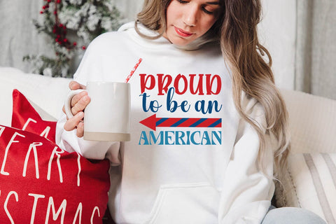 Proud to be an American SVG Angelina750 
