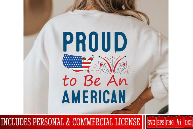 Proud To Be An American SVG Design, 4th of July SVG Design, 4th of July Sublimation PNG,4th of july SVG Bundle,Patriotic SVG Design SVG BlackCatsMedia 
