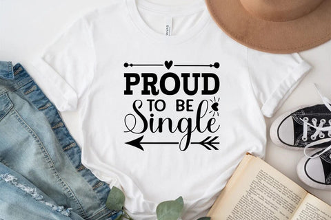 Proud to be single SVG Angelina750 