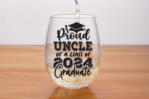 Proud uncle of a class of 2024 graduate svg, Graduation t shirt svg, Graduation 2024, Proud graduation 2024 svg, Class of 2024 svg, Funny graduation svg, Graduate cut files, Graduation mug svg SVG Isabella Machell 
