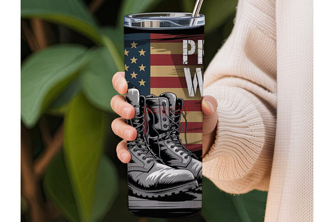 Proud Wife 20oz Tumbler Wrap Sublimation DesignSVG 