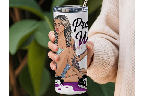 Prove Them Wrong 20oz Tumbler Wrap Sublimation DesignSVG 