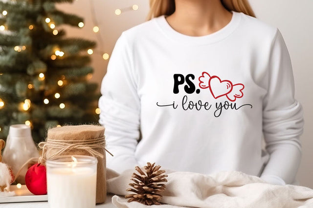 PS. I Love You SVG SVG CraftingStudio 