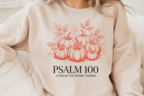 Psalm 100 A Psalm For Giving Thanks SVG Angelina750 