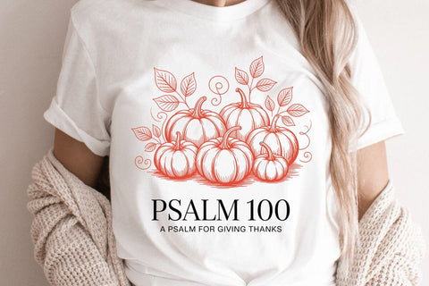 Psalm 100 A Psalm For Giving Thanks SVG Angelina750 