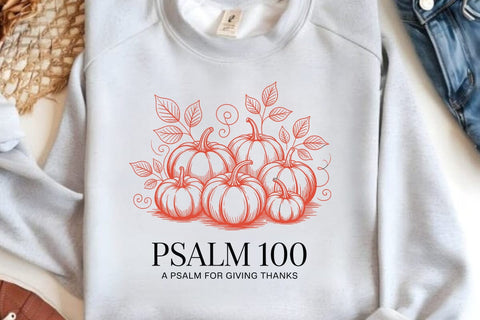 Psalm 100 A Psalm For Giving Thanks SVG Angelina750 