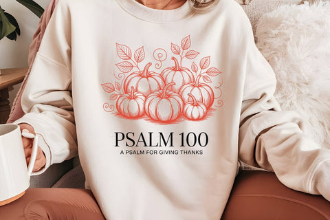 Psalm 100 A Psalm For Giving Thanks SVG Angelina750 