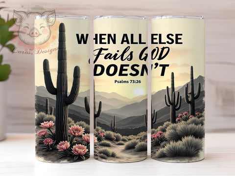 Psalms 7326 Tumbler Wrap, God Doesn’t Tumbler, Psalms 7326, 20oz Tumbler Wrap, Sublimation Design, Christian Gift, Inspirational Drinkware, Faith-Based Decor Sublimation Lara' s Designs 