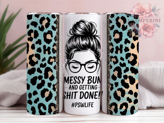 PSW Life Caregiver Tumbler Wrap, Healthcare Worker Gift, Support Worker Present, Caregiver Tumbler Art, Medical Staff Gift, PSW Appreciation, Nurse Assistant Design Sublimation Li Zamperini 