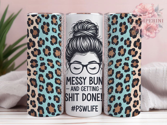 PSW Life Caregiver Tumbler Wrap, Healthcare Worker Gift, Support Worker Present, Caregiver Tumbler Art, Medical Staff Gift, PSW Appreciation, Nurse Assistant Design Sublimation Li Zamperini 