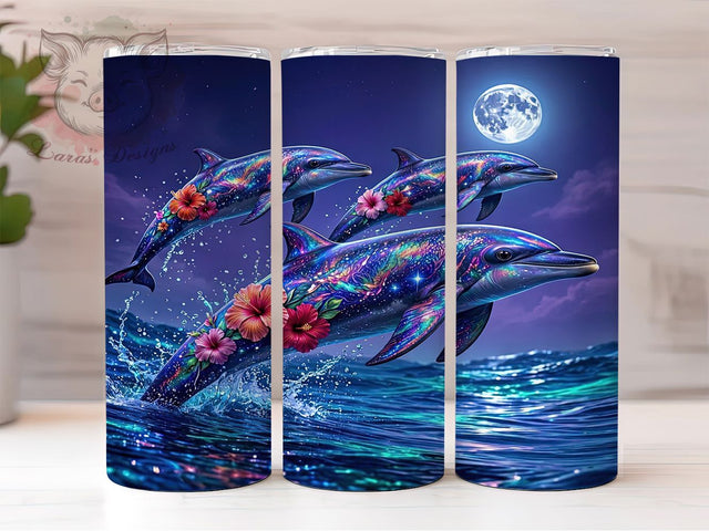 Psychedelic Anchor Waves 20oz Tumbler, Psychedelic Style, Anchor Motif, Ocean Waves, Vibrant Colors, Retro Charm, Skinny Tumbler, Sublimation PNG Sublimation Lara' s Designs 