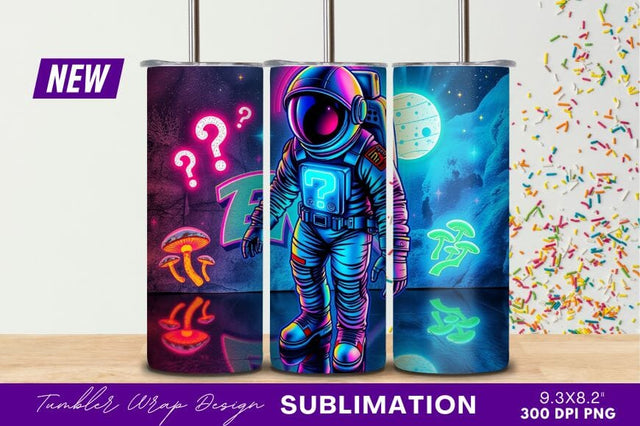 Psychedelic Astronaut In A Dreamlike Space Landscape Sublimation Regulrcrative 