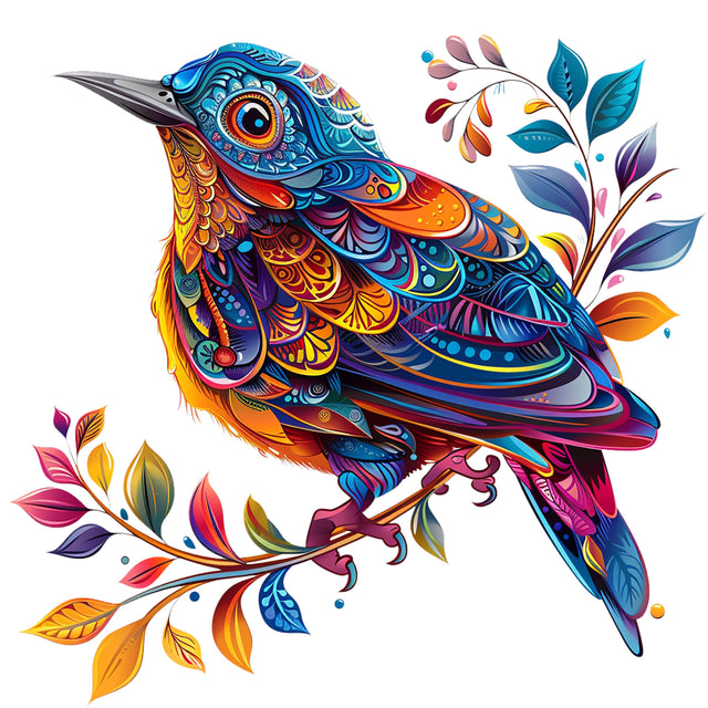 Psychedelic Bird,Illustrator Clipart,Quotes and Sayings,Food & Drink,On Sale, Print & Cut Sublimation Newmockups 