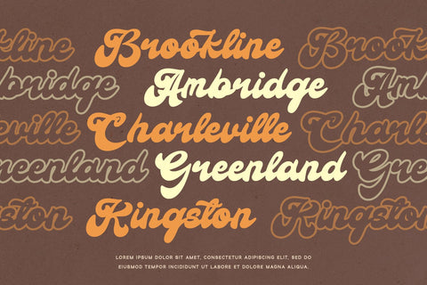 Psychedelic - Groovy Font Font Alpaprana Studio 