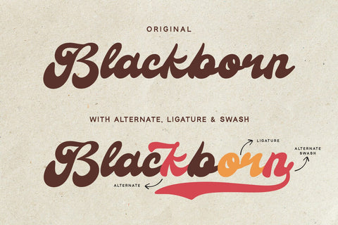 Psychedelic - Groovy Font Font Alpaprana Studio 