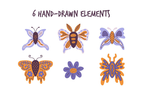 Psychedelic Moth Sublimation Rin Green 