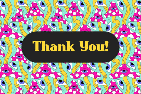 Psychedelic Seamless Patterns Digital Pattern Rin Green 