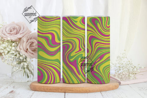 Psychedelic Swirl Abstract 20oz Tumbler Sublimation sassyprint 