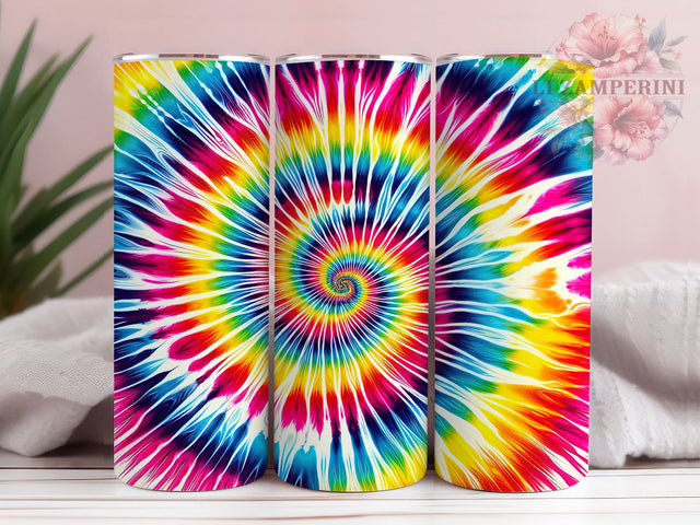 Psychedelic Tie Dye Tumbler Wrap, Seamless Sublimation Design, Psychedelic Tumbler Template, 20oz Tumbler Wrap, Hippie Tumbler Design, Custom Tie Dye Wrap Sublimation Li Zamperini 