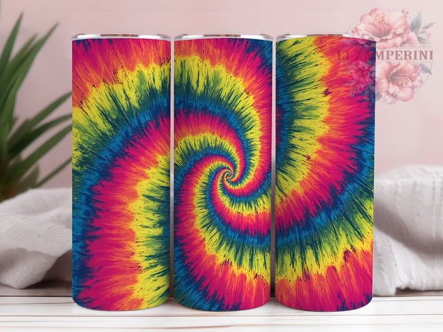 Psychedelic Tie Dye Tumbler Wrap, Seamless Sublimation Design, Psychedelic Tumbler Template, 20oz Tumbler Wrap, Hippie Tumbler Design, Custom Tie Dye Wrap Sublimation Li Zamperini 