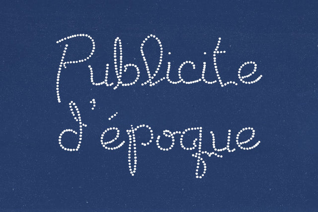 Publicite d'epoque Font Lauren Ashpole 