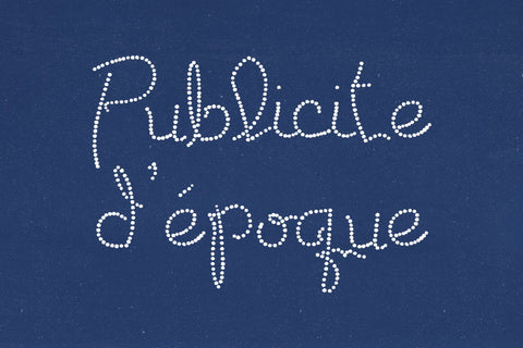 Publicite d'epoque Font Lauren Ashpole 