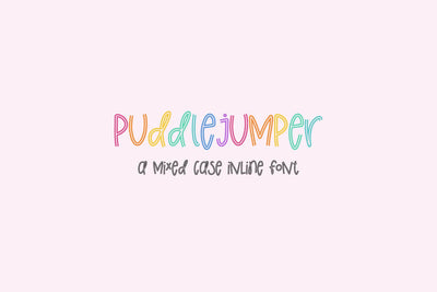 Puddlejumper Sans Font Beck McCormick 