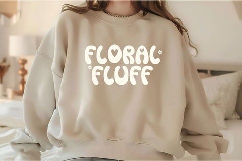 Puffy Bloom - Cute Groovy Font Font Masyafi Studio 