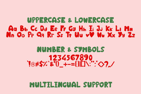 Puffy Love Font Dm Letter Studio 