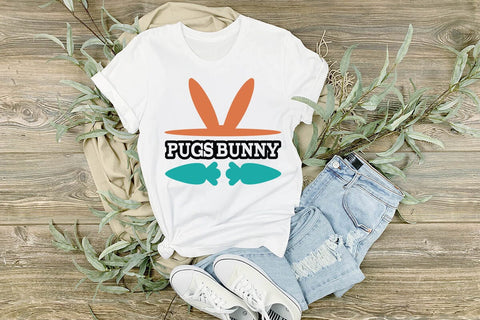 Pugs bunny SVG Angelina750 