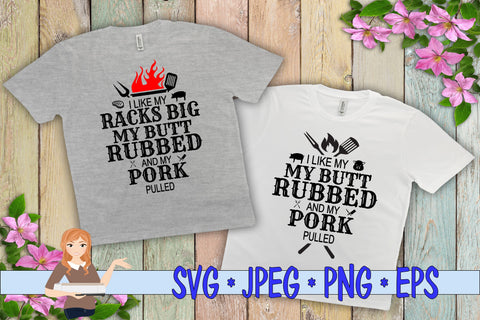 Pulled Pork Bundle SVG Family Creations 
