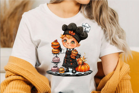 Pumpkin Bakery Clipart Bundle PNG Bundle. Sublimation SVGArt 