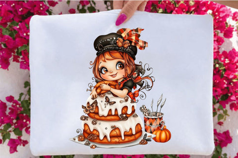 Pumpkin Bakery Clipart Bundle PNG Bundle. Sublimation SVGArt 